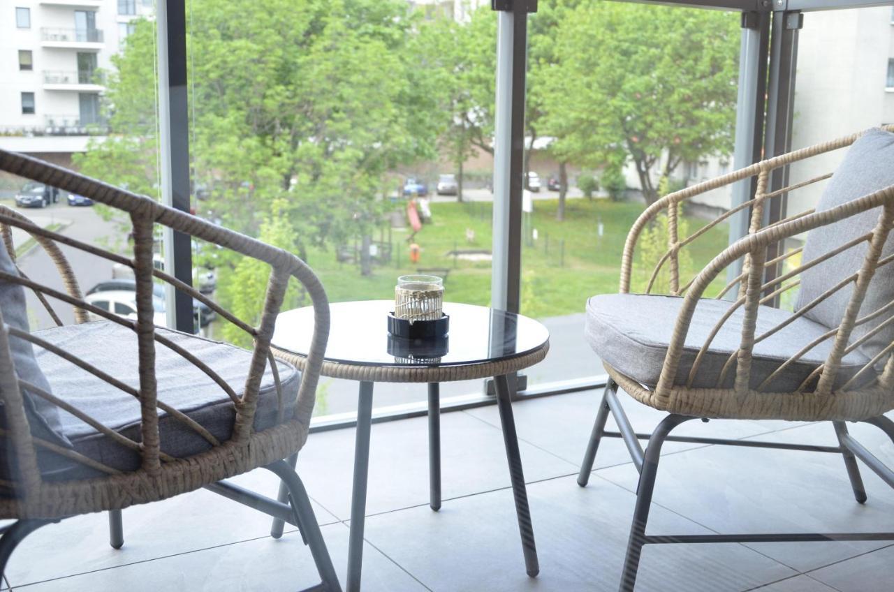 Leilighet Estate Old Town Apartment, Private Parking, Balcony Gdańsk