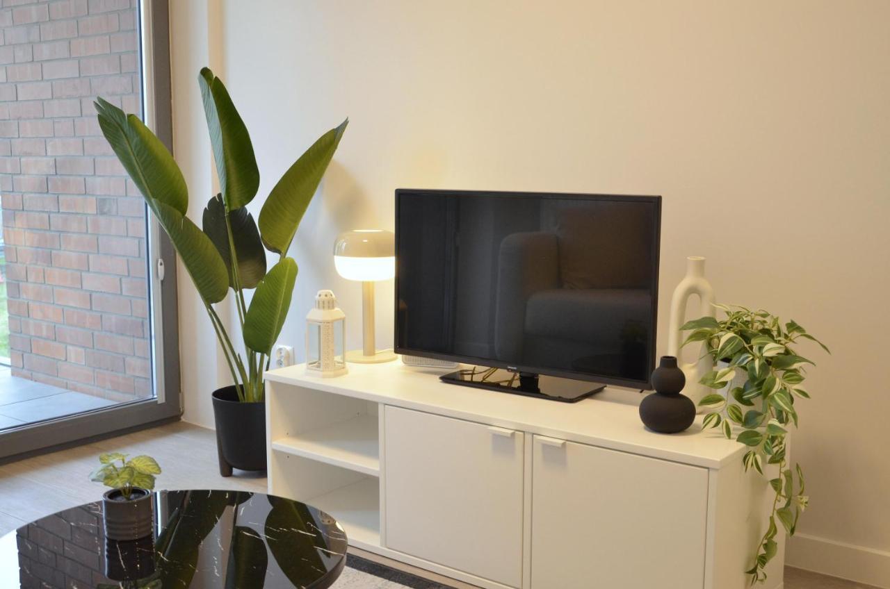 Leilighet Estate Old Town Apartment, Private Parking, Balcony Gdańsk